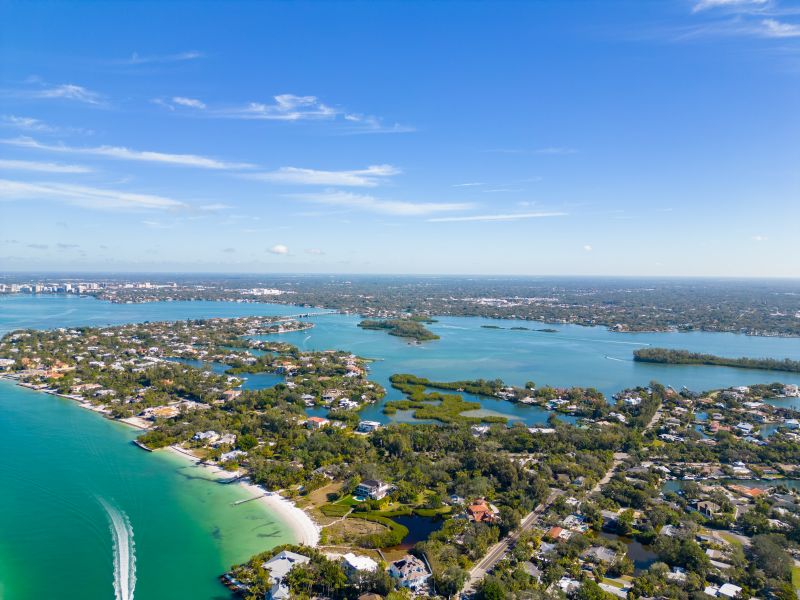 sarasota coastal and inland gardening zones